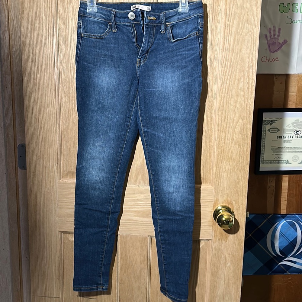 Dark-Washed Jeans